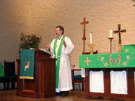 Fr Mark Preaching